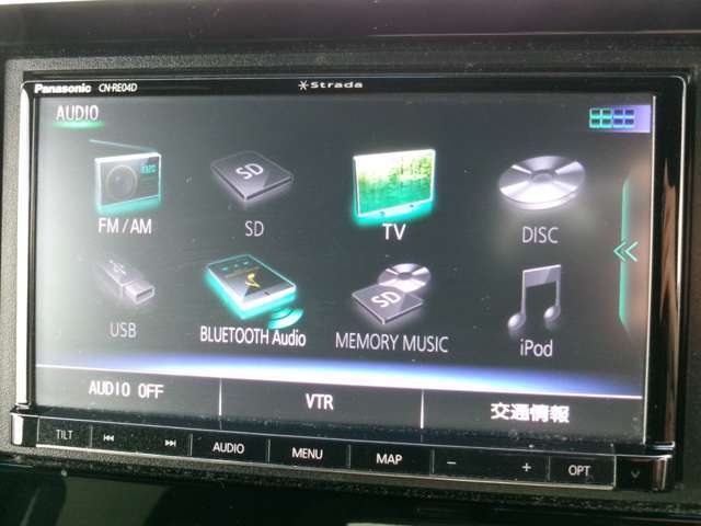 【オーディオ】Bluetoothオーディオも対応でスマートフォンからお気に入りの音楽を車内で楽しめます。