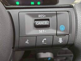 【プロパイロット】装備車両になります。遠距離ドライブの高速道路などでは大活躍で疲労軽減に役立ちます。