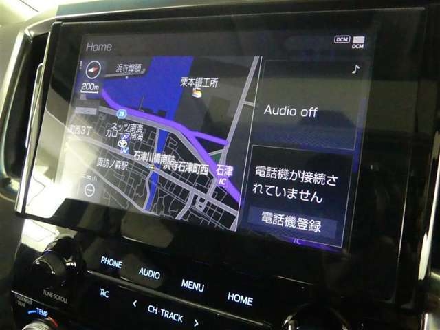 T-Connectナビ搭載！CD,DVD再生可能です！