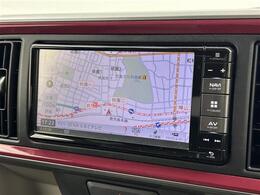 【純正ナビ】専用設計で車内の雰囲気にマッチしたナビが装備されています！利用時のマップ表示は見やすく、いつものドライブがグッと楽しくなります！