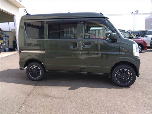 4WD☆ターボ☆禁煙車☆キャンピング使用☆インバータ☆19型TV☆電子レンジ☆ポータブル冷蔵庫☆rサブバッテリー☆ルーフソーラー☆防虫ネット☆走行充電☆リアリフトアップサスKLCワークスプリング横綱☆