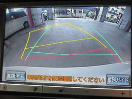 死角部には、後方の確認に便利なバックモニター付で安心です♪