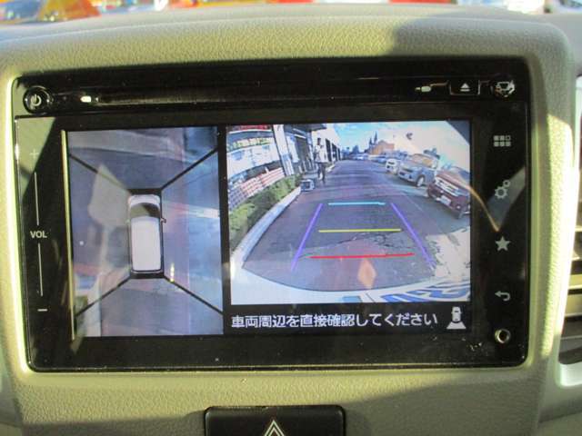 縦列駐車やバックが苦手な方にも安心のバックモニターがついてます♪ベテランの方もついていると安心の装備ですね！！