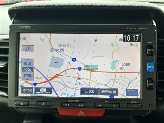 【　ナビゲーション　】ナビゲーションシステム装備なので不慣れな場所へのドライブも快適にして頂けます♪