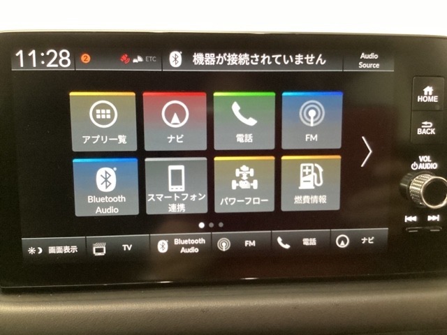 Honda CONNECT対応のナビディスプレイ搭載。