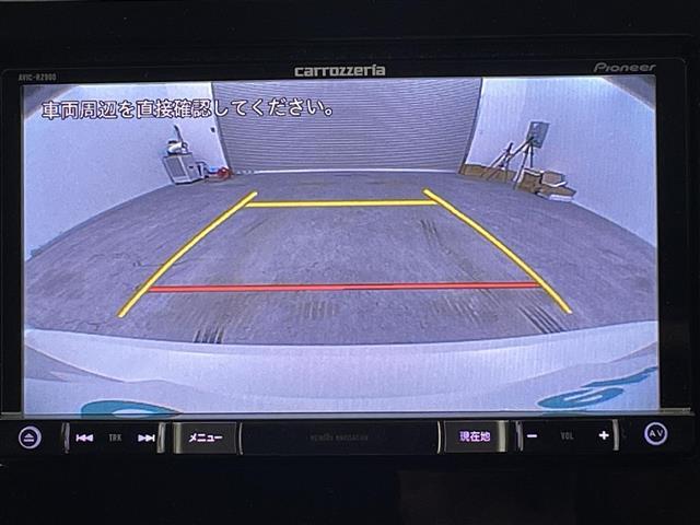 【バックカメラ】駐車が苦手な方でも映像で後方の安全確認もしっかり♪見えない死角の部分や距離感などモニター確認することが可能です！