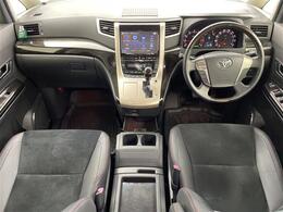 【インパネ全体】全方位で視界が広く、高い目線で運転もしやすいです！