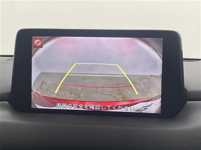【バックカメラ】駐車が苦手な方でも映像で後方の安全確認もしっかり♪見えない死角の部分や距離感などモニター確認することが可能です！