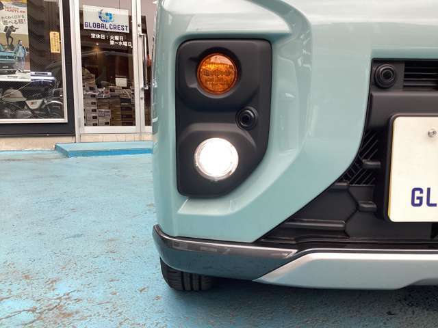 フォグランプで明るさアップ！相手も自分の車を認識しやすいですね★