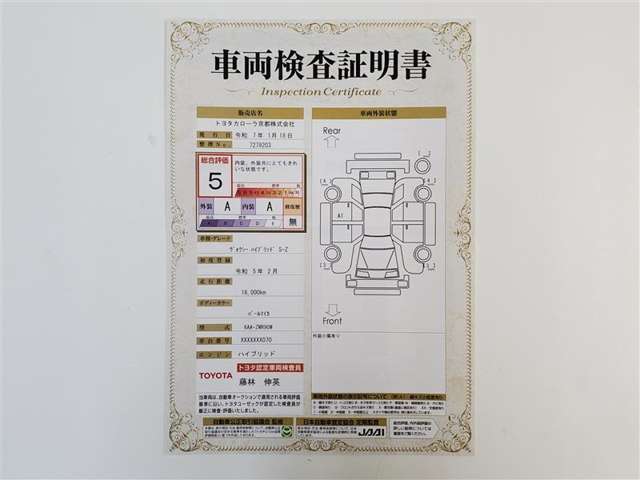 全車トヨタ独自のロングラン保証つき！1年間距離無制限で約60項目、5000部品が対象！　さらに期間延長も可能！