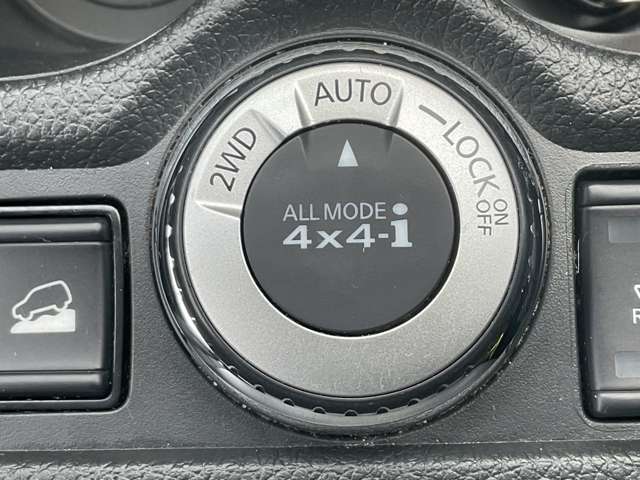 ALL-MODE4X4-iです。各種センサーの情報から走行状況を判断し、前後トルク配分を100:0から50:50まで自動的に配分します。