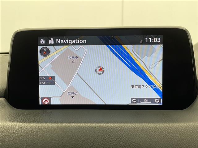 【カーナビ】ナビ利用時のマップ表示は見やすく、いつものドライブがグッと楽しくなります！