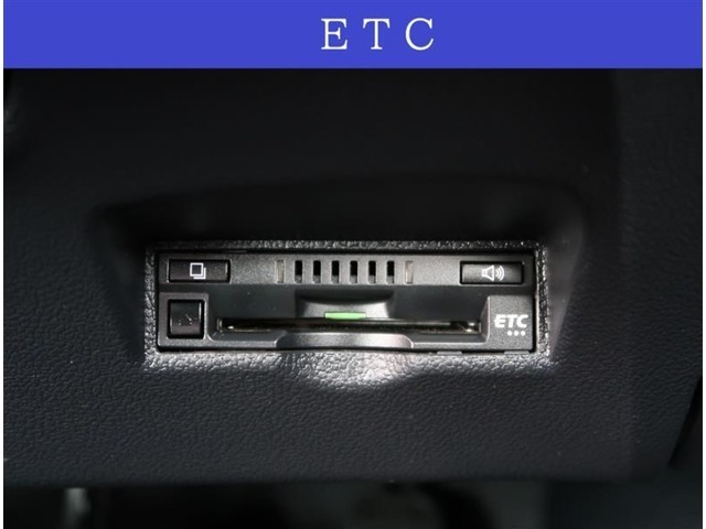 【ETC】純正ビルトインタイプのETCです。専用設計になりますのでデザインもスッキリです。