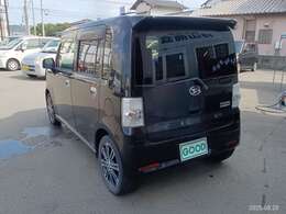 後姿も決まってます☆