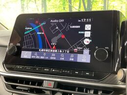 【純正ナビ】人気の純正ナビを装備。オーディオ機能も充実しており、Bluetooth接続すればお持ちのスマホやMP3プレイヤーの音楽を再生可能！毎日の運転がさらに楽しくなります！！
