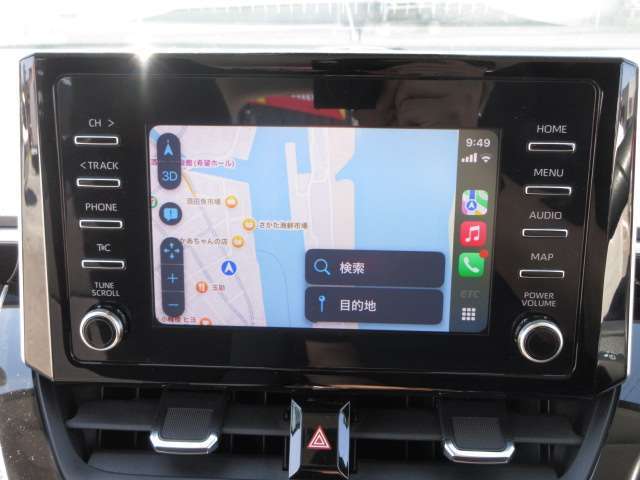 ■装備■ナビ機能　スマホミラーリング（iPhoneマップアプリ）