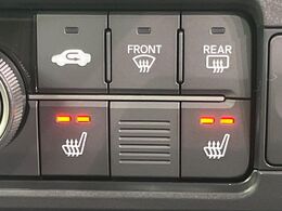 【シートヒーター】寒い日に重宝するシートヒーター！エアコンより早く温まってくれるので寒がりの人も安心ですね♪エアコンの温風は乾燥するから苦手、という方にもをおすすめです。