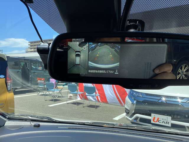 アラウンドモニター（全周囲カメラ）装備☆真上から見下ろしているような映像で駐車をサポートします♪