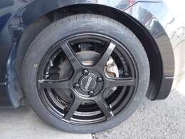 RAYSグラムライツ57C6（新品）＆TOYOナノエナジー3（新品）取付