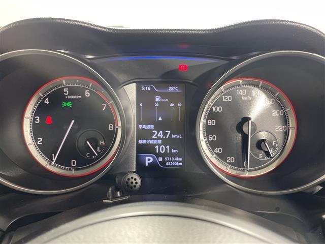 【スピードメーター】メーターがシンプルで見やすく運転しやすいですね！