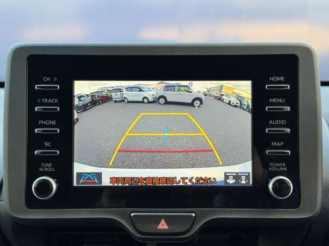 【バックカメラ】バックカメラが付いていますので駐車も安全にできますね♪