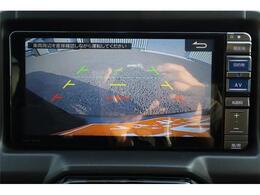 バックモニター付ですので、車庫入れも駐車もラクラクです。