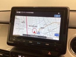 ギャザズナビ搭載です。知らない道も安心ですね！