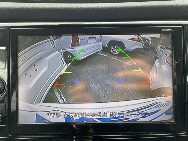 バックカメラで駐車も安心♪