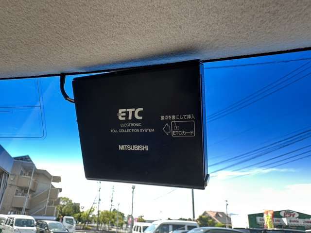 高速走行もスムーズにお支払いが可能な【ETC】ご納車までにセットアップを行い、ご納車時にはご利用いただけるようにいたします♪