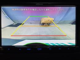 【バックカメラ】便利なバックモニターで安全確認もできます。駐車が苦手な方にもオススメな便利機能です。