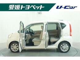 広い開口部で乗り降りラクラク♪