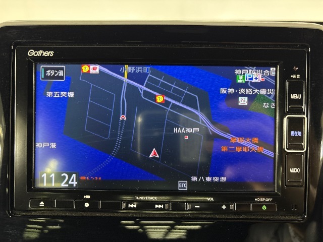 HONDA純正ナビを搭載！初めての道でも安心です♪