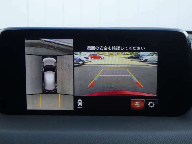 人気の360°ビューモニター付き♪狭い駐車場でも安心です♪