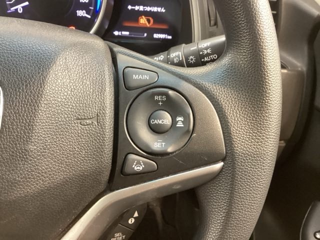 クルーズコントロールを装備しています。高速道路などで一定の速度で走ってくれるので運転が楽ですよ！速度を設定できますので、スピードの出しすぎにも注意できます。