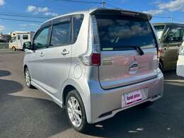 【三菱　ekクカスタム入荷しました！】◆HIDヘッドランプ◆純正14インチAW◆電動格納ミラー◆禁煙車◆