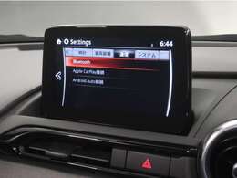 Bluetoothの接続ができます。