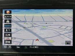 【純正ナビ】専用設計で車内の雰囲気にマッチ！ナビ利用時のマップ表示は見やすく、いつものドライブがグッと楽しくなります！