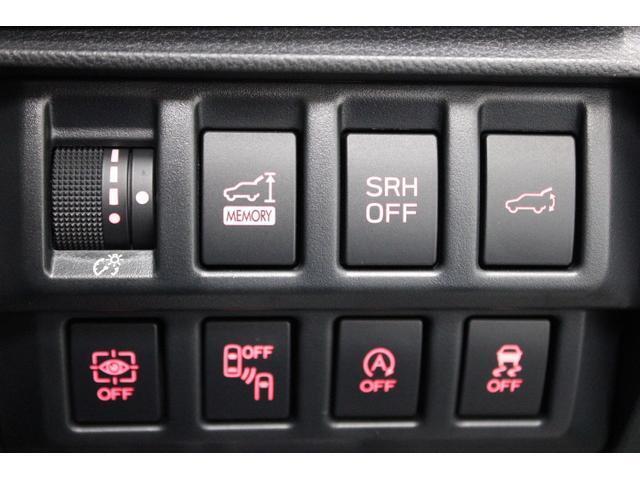 各種機能の調整＆キャンセルスイッチは運転席側にございます