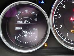 撮影時の走行距離は「20,026Km」になります。