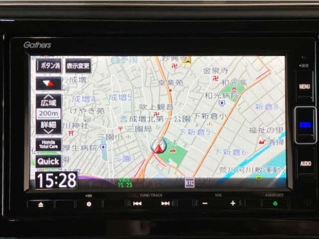 純正ナビのGathers（VXM-224VFi）です！精度の高いルートを案内します♪