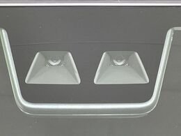 【スマートアシスト】走行中に前方の車両等を認識し、衝突しそうな時は警報とブレーキで衝突回避と被害軽減をアシスト。より安全にドライブをお楽しみいただけます。