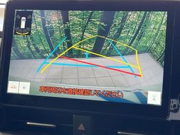 【バックカメラ】駐車時に後方がリアルタイム映像で確認できます。大型商業施設や立体駐車場での駐車時や、夜間のバック時に大活躍！運転スキルに関わらず、今や必須となった装備のひとつです！