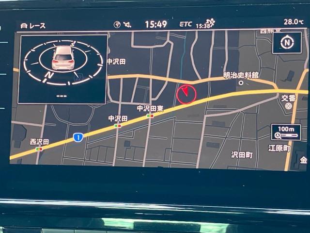 純正インフォテイメントシステム「ディスカバープロ」。ナビゲーションの域を超える車両を総合的に管理するインフォテイメントシステムです。