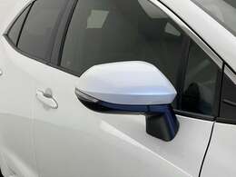 【ドアミラー】大きくて見やすいので、後方を見るときも安心です！