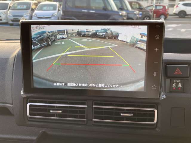 バックカメラ付き