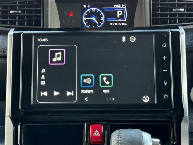 【ディスプレイオーディオ】スマホに接続すれば「Apple CarPlay」または「Android Auto」から、アプリのナビや電話・メッセージ・音楽などが利用できます！C7