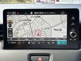 純正メモリーナビを搭載で、もちろん保証対象です。フルセグテレビ、Bluetooth機能が使用可能です。