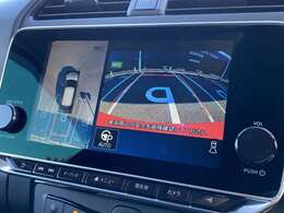 見下ろしているかのような映像で、駐車もスムーズに行ける！インテリジェントアラウンドビューモニターです。