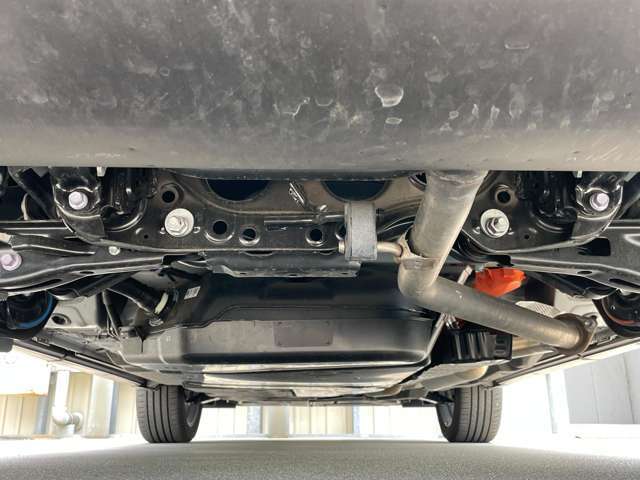 車体下部の状態