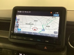 ギャザズナビ搭載です。知らない道も安心ですね！